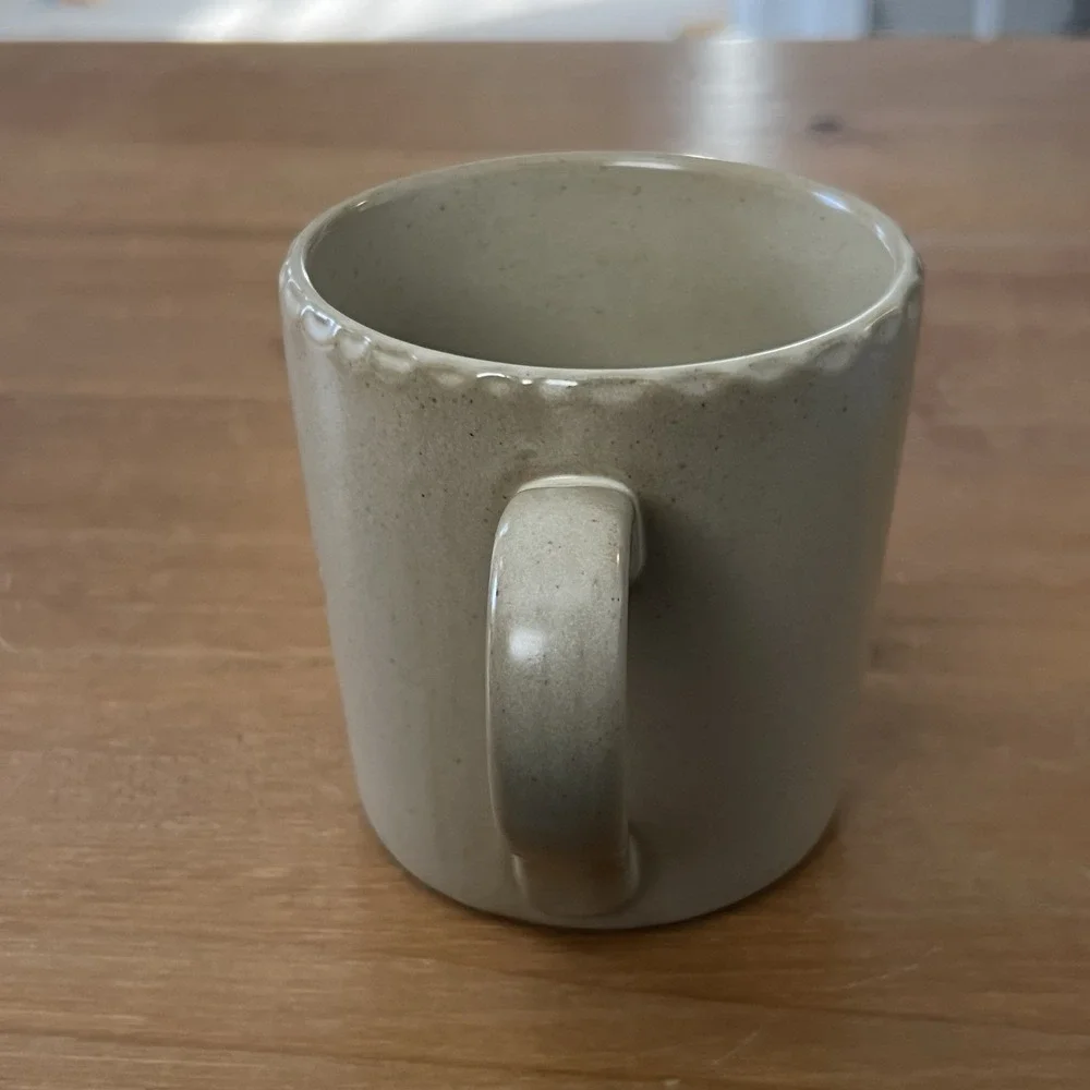 Hearth & Hand Magnolia Stoneware Mushroom Mug Rustic Farmhouse Coffee Cup